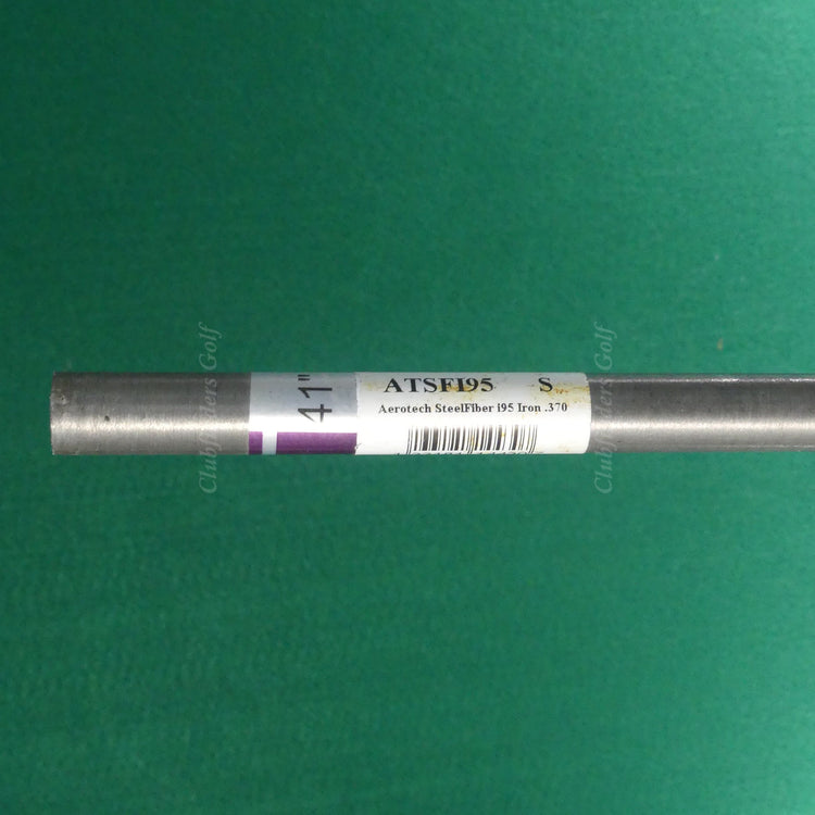 AeroTech SteelFiber i95 .370 Stiff Flex 41" Composite Hybrid / Iron Shaft
