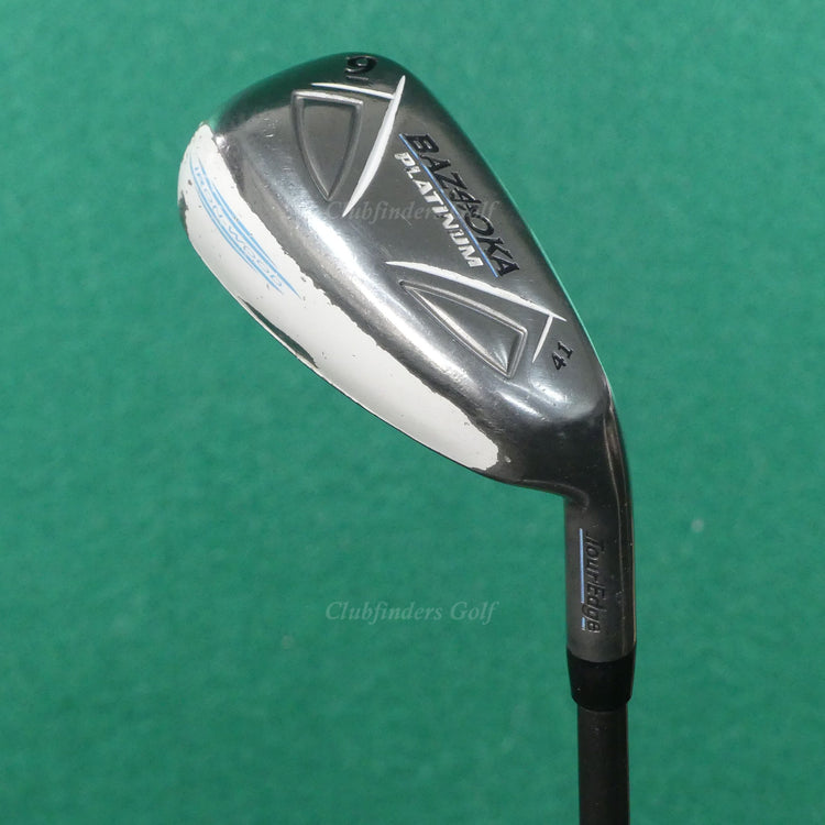 Lady Tour Edge Bazooka Platinum Ironwood Single 9 Iron Factory Graphite Ladies