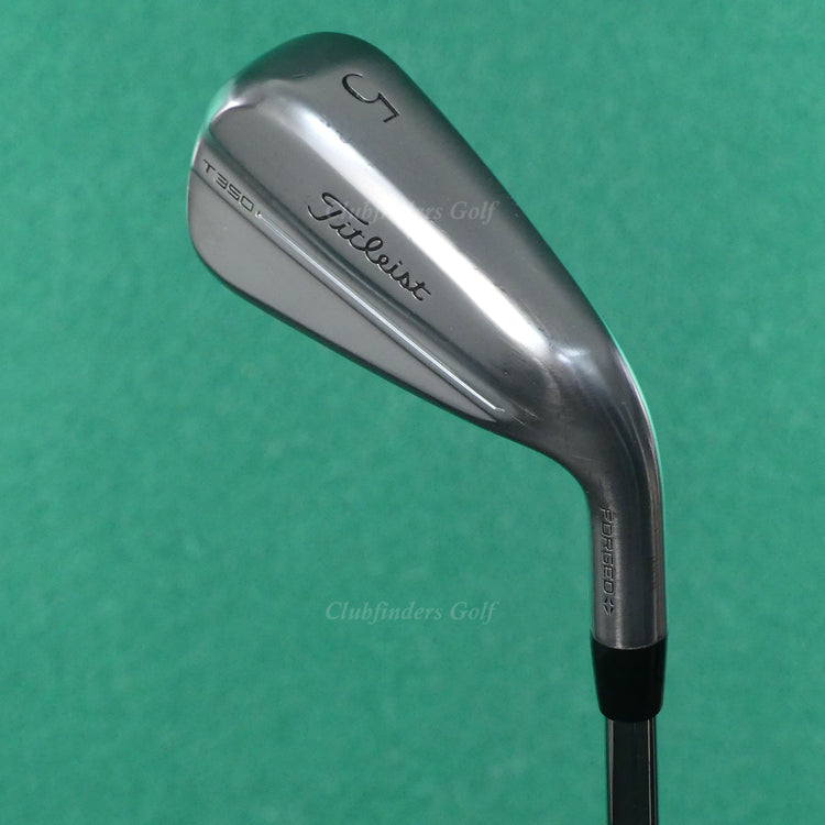 Titleist 2025 T350 Forged Single 5 Iron True Temper AMT Red G2 Steel Stiff