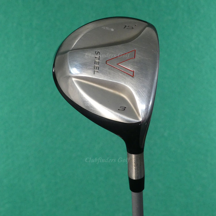 TaylorMade V-Steel Fairway 15° 3 Wood Grafalloy ProLaunch 45-R Graphite Regular
