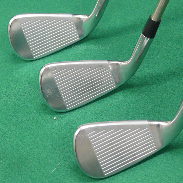 TaylorMade Burner Forged 5-PW Iron Set True Temper Black Gold Steel Stiff IMPORT