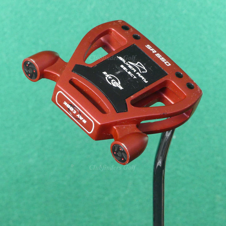 Ray Cook Silver Ray Select SR 550 Red Double-Bend 35" Putter Golf Club