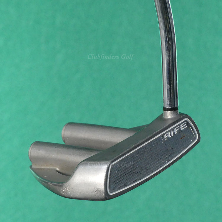 Guerin Rife Two Bar Hybrid Mallet Double-Bend 35" Putter Golf Club