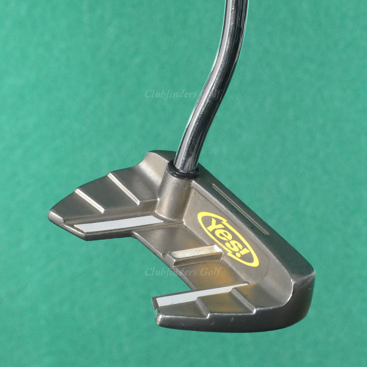 Yes! C-Groove Sandy-12 Mid Double-Bend 37" Putter Golf Club *READ*