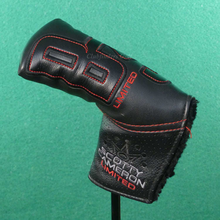 Scotty Cameron B3 Triple Black Design LTD Catalina 33" Putter Golf Club w/ HC