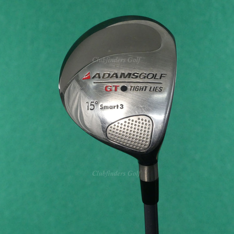 Adams GT Tight Lies Fairway 15° Smart 3 Wood Factory Grafalloy Graphite Stiff