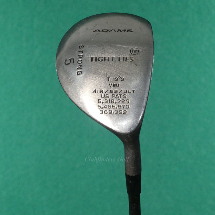 Adams Tight Lies VMI Air Assault Fairway T 19° S Strong 5 Wood Graphite Firm