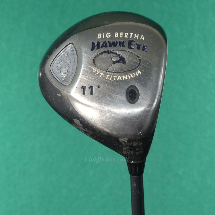Lady Callaway Big Bertha Hawk Eye VFT 11° Driver Factory Gems 50 Graphite Ladies