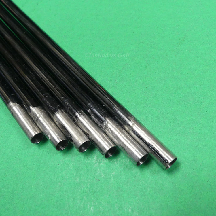 KBS $-Taper 120 Black Gloss .355 Stiff Pulled Steel Iron Shafts SET OF 6