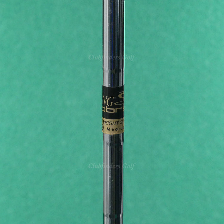 King Cobra Original Oversize 3-PW Iron Set Factory Apollo Steel Medium *READ*