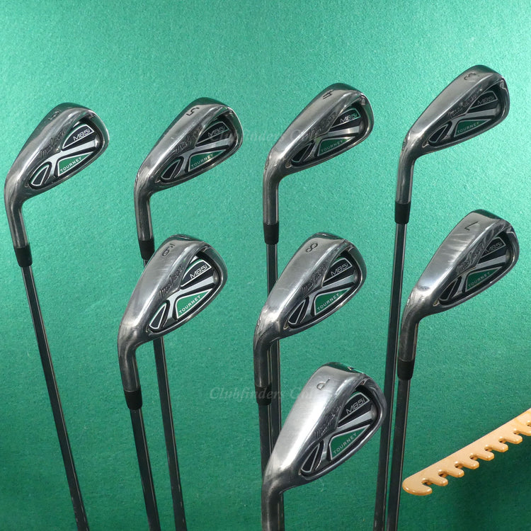 LH MacGregor Tourney M85i 3-PW Iron Set True Temper GS75 R300 Steel Regular