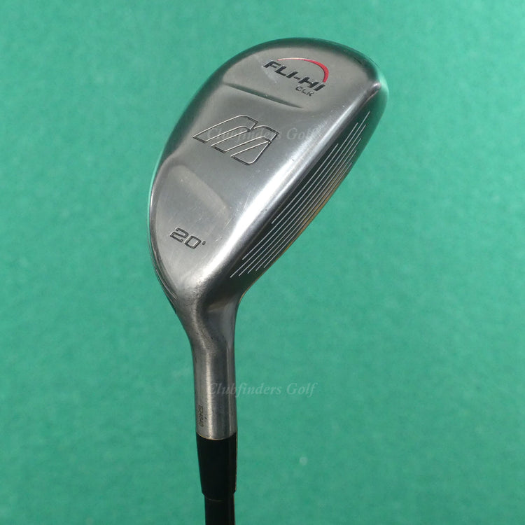 Mizuno Fli-Hi CLK Hybrid 20° Utility Factory Exsar Fli-Hi Graphite Regular