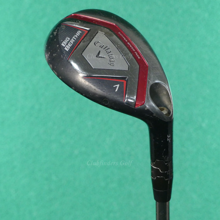 Callaway Big Bertha 2015 32° Hybrid 7 Iron UST Mamiya Recoil F2 Graphite Senior