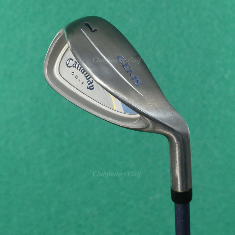Lady Callaway GEMS Single 7 Iron Factory Aldila 55g Graphite Women's