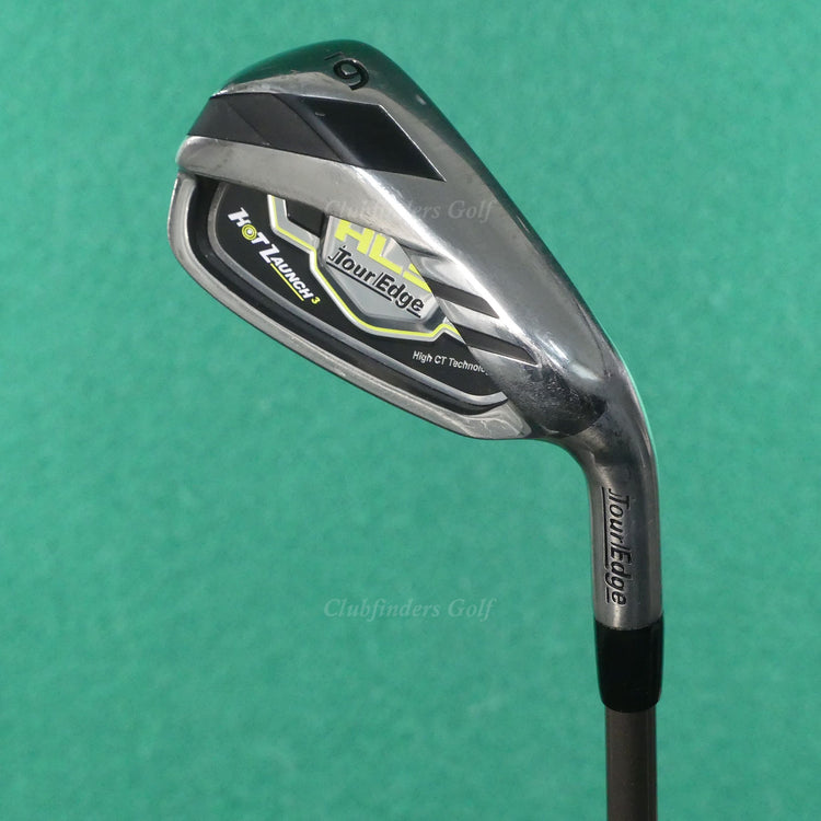 Tour Edge Hot Launch 3 HL3 Single 6 Iron Factory Graphite Seniors