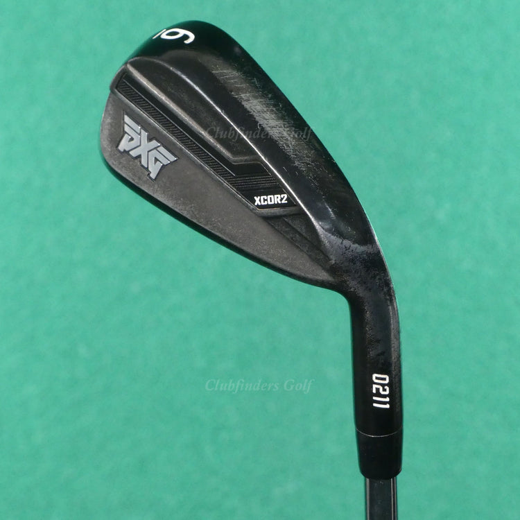 PXG 0211 XCOR2 Xtreme Dark Single 6 Iron KBS Tour 120 Steel Stiff