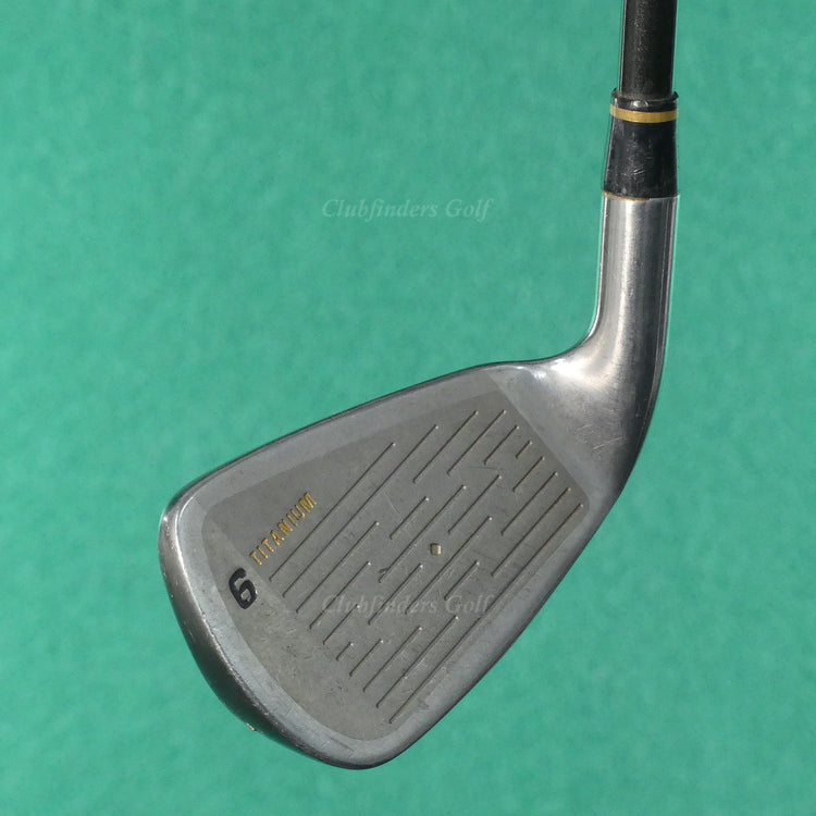 Top Flite Tour Ti Single 6 Iron Factory Fenwick Muscle S-90 Graphite Firm