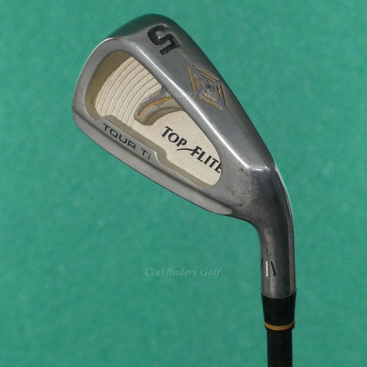 Top Flite Tour Ti Single 5 Iron Factory Fenwick Muscle S-90 Graphite Firm