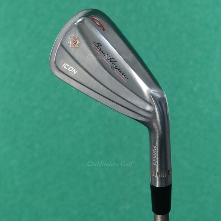 Ben Hogan ICON Forged Single 6 Iron AeroTech SteelFiber i95 Composite Stiff