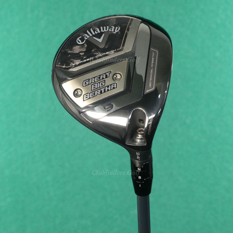 Callaway 2023 Great Big Bertha Fairway 24° 9 Wood Graphite Extra Stiff w/ HC