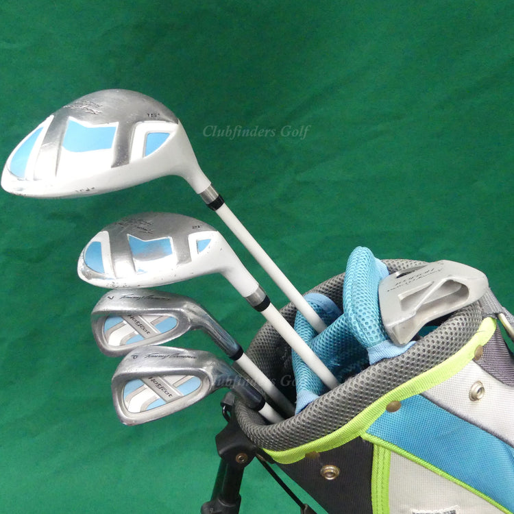 JUNIOR Tommy Armour Hot Scot 5-Piece Complete Club Set w/ Stand Bag