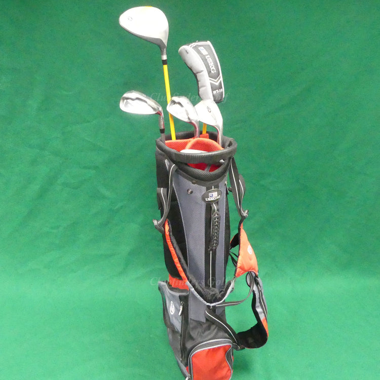 JUNIOR US Kids Ultralight UL60 WT-10u 6-Piece Complete Club Set w/ Stand Bag