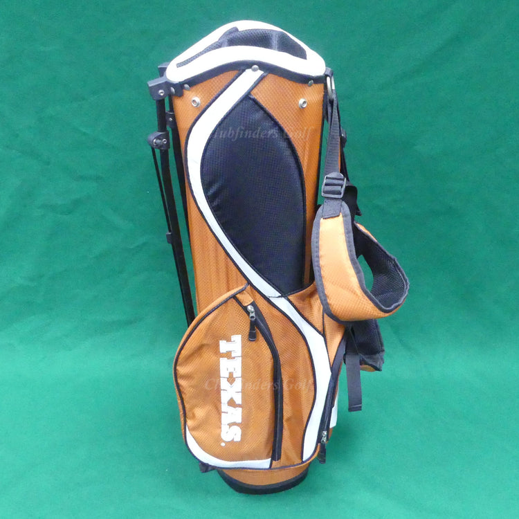 Team Golf Collegiate UT Texas Longhorns Nassau Golf Stand Bag w/ Raincover