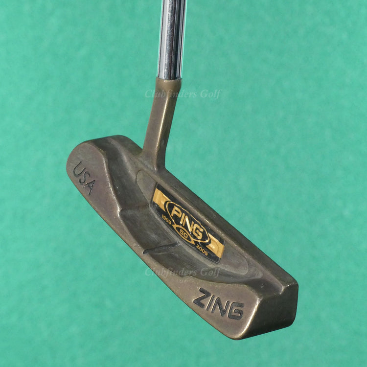 Ping Zing 50th Anniversary Black Dot Slant-Neck 34" Putter Golf Club Karsten