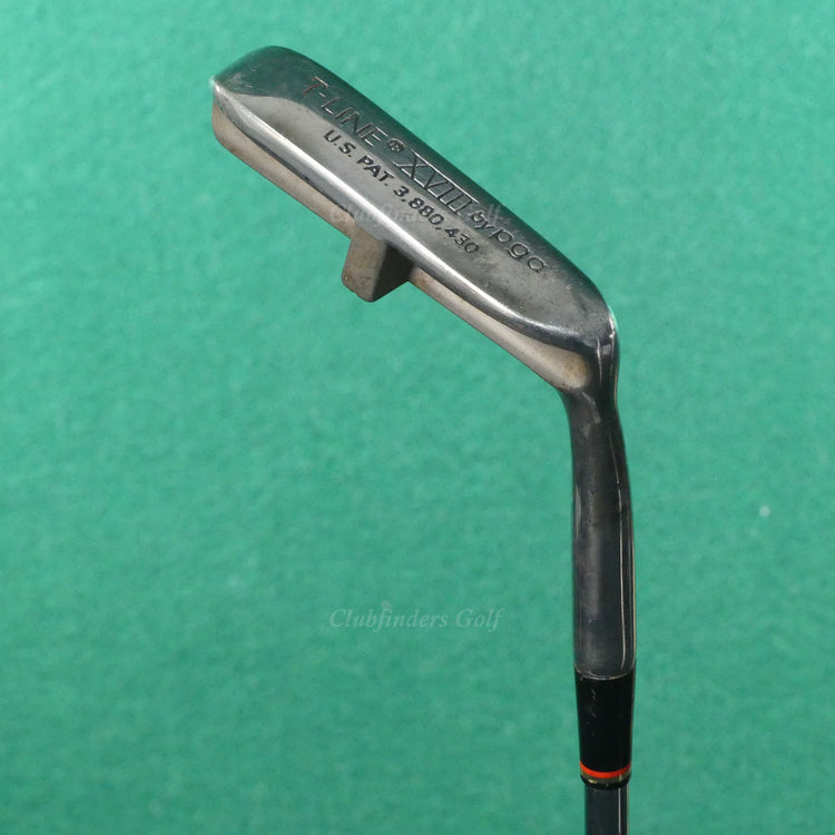 VINTAGE PGA T-Line XVIII Heel-Shafted Blade 35" Putter Golf Club