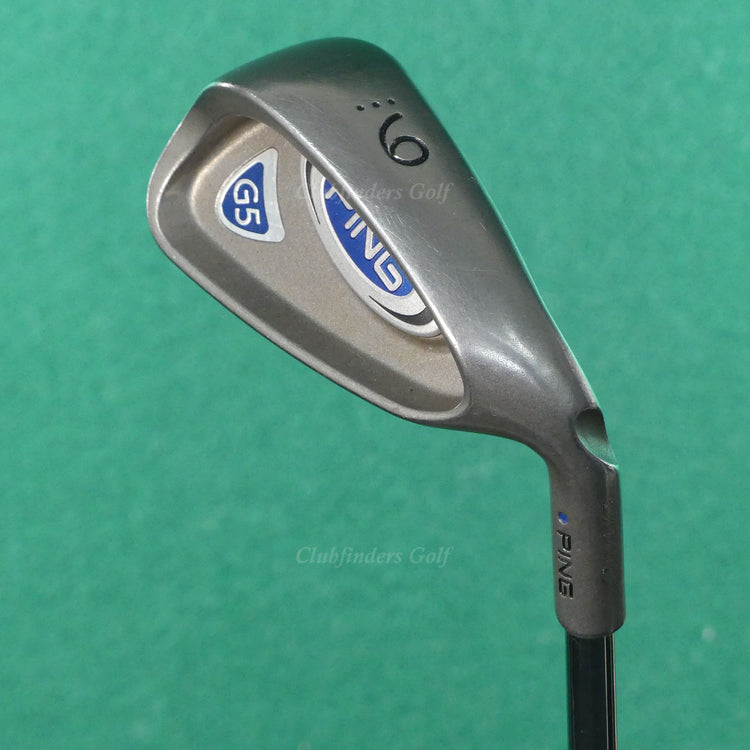 Ping G5 Blue Dot Single 9 Iron Factory CS Lite Steel Stiff