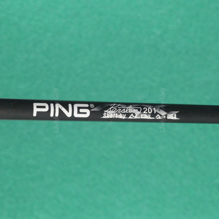 Ping Zing Stainless Black Dot PW Pitching Wedge Karsten 201 Graphite Stiff