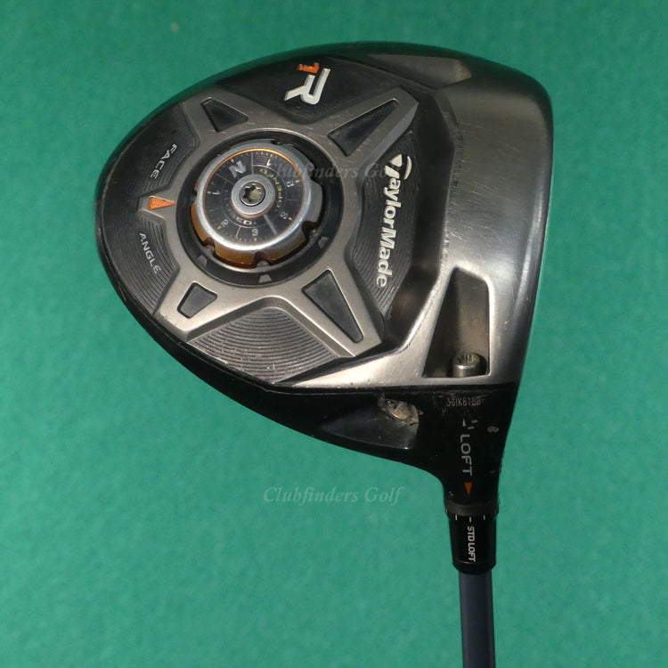 TaylorMade R1 Black Driver Adjustable Matrix Ozik 55X4 White Tie Graphite Senior