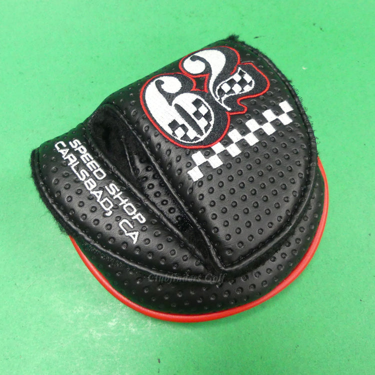 Scotty Cameron Black Scotty's Speed Shop Blur Mid-Round Putter Headcover