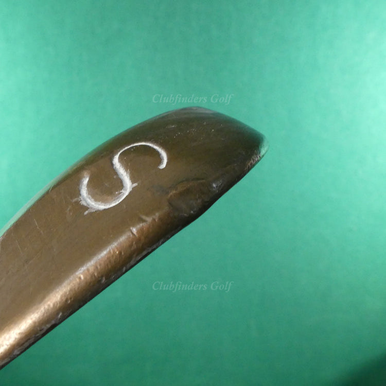 Ping Eye 2 BeCu Copper Blue Dot SW Sand Wedge Stepped Steel Stiff *READ*