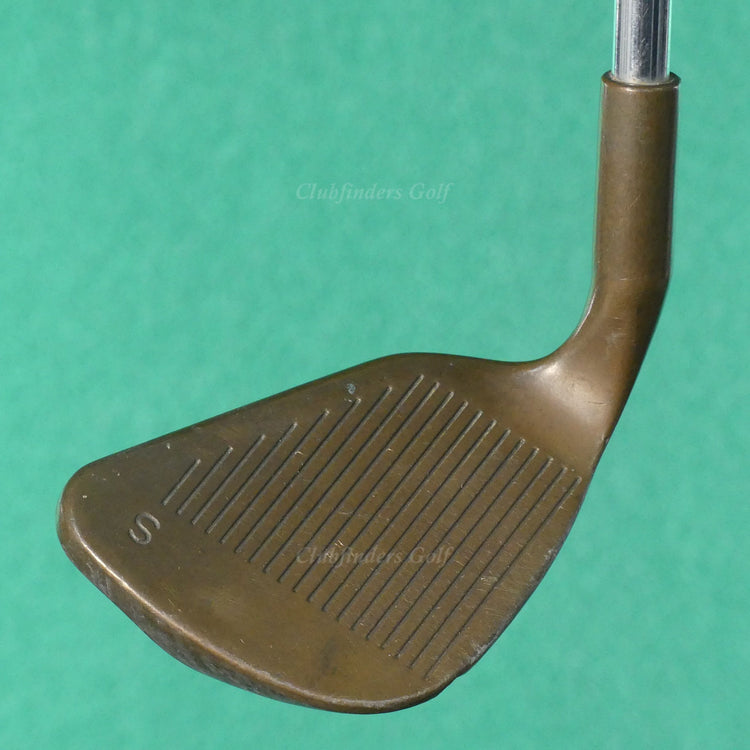 Ping Eye 2 BeCu Copper Blue Dot SW Sand Wedge Stepped Steel Stiff *READ*