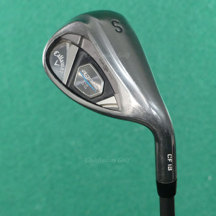 Callaway Rogue X CF18 SW Sand Wedge Aldila Synergy 50IR-A Graphite Seniors