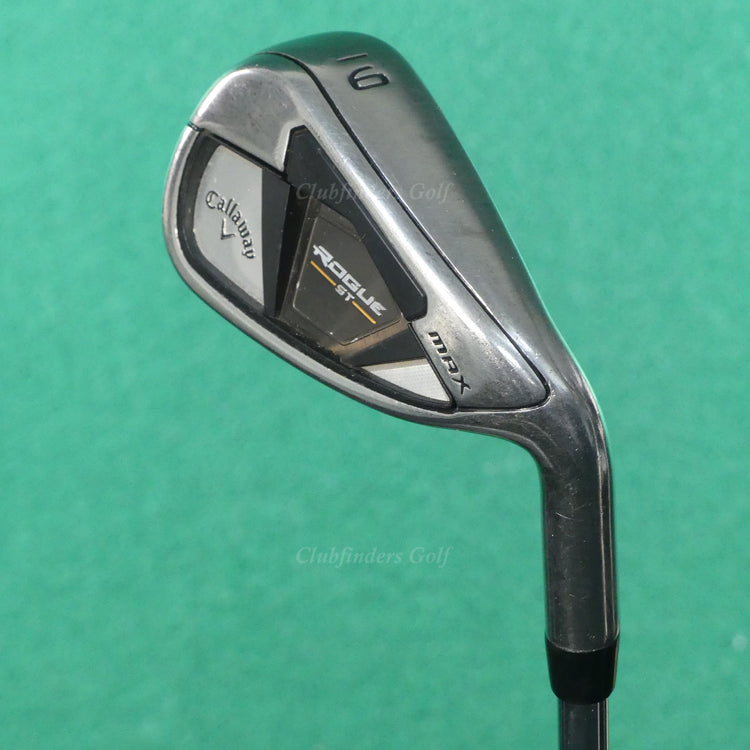 Callaway Rogue ST MAX Single 9 Iron True Temper Elevate MPH 95 Steel Regular