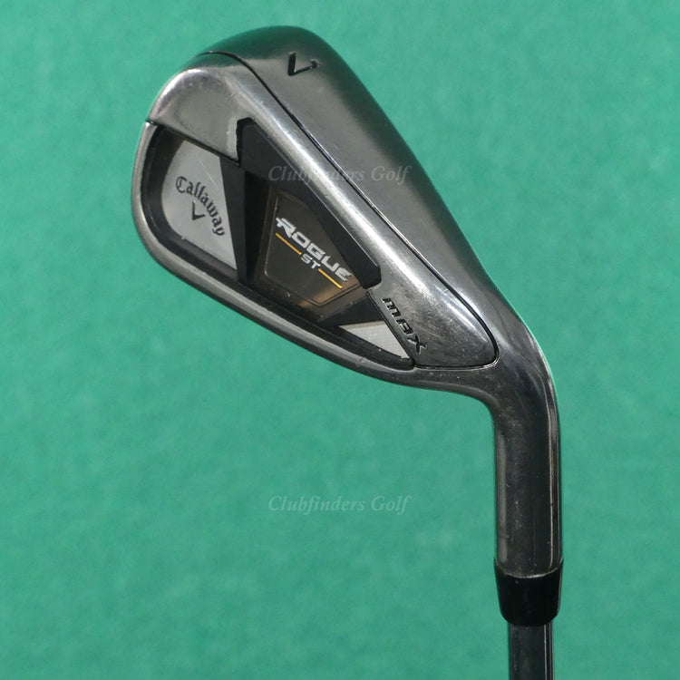 Callaway Rogue ST MAX Single 7 Iron True Temper Elevate MPH 95 Steel Regular