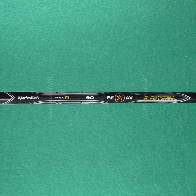 TaylorMade r7 CGB MAX 2008 Single 9 Iron REAX 90 Superfast Black Steel Regular