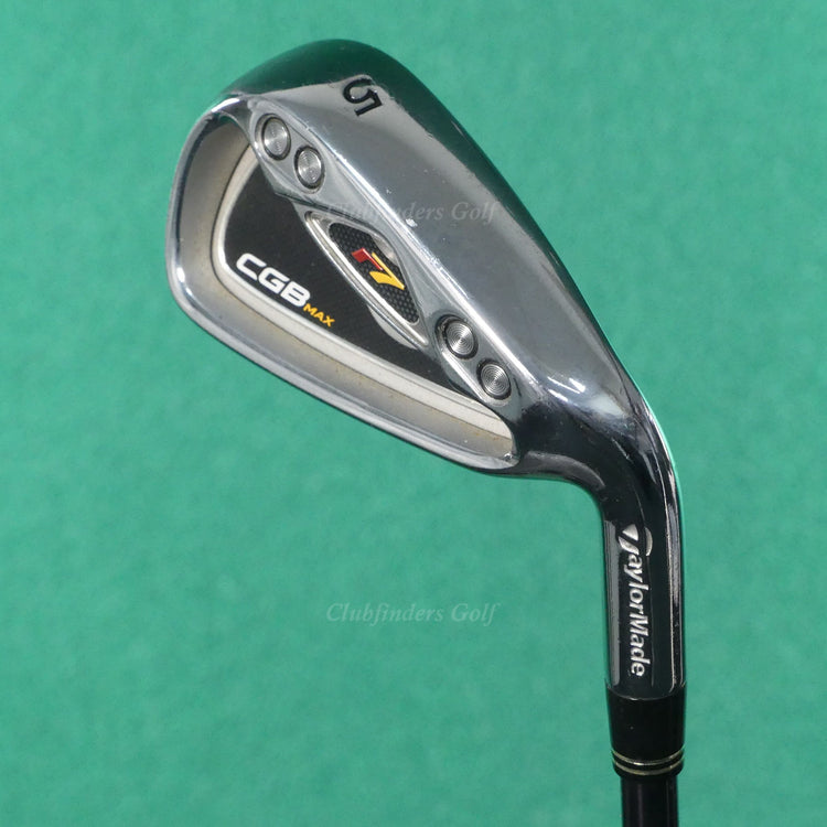 TaylorMade r7 CGB MAX 2008 Single 5 Iron REAX 90 Superfast Black Steel Regular
