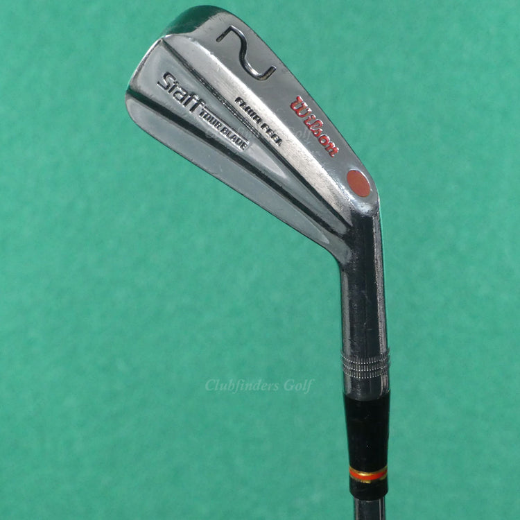 VINTAGE Wilson Staff Tour Blade 1984 Forged Single 2 Iron TT Dynamic Steel Stiff