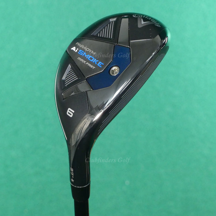 Callaway Paradym Ai Smoke Max Fast 27°* Hybrid 6 Iron Fujikura Graphite Stiff