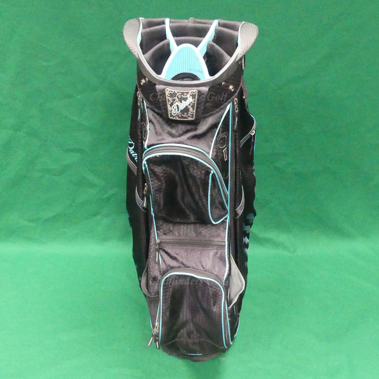 Datrek CB-Lite IDS Black/Blue 15-Way Golf Cart Bag w/ Raincover