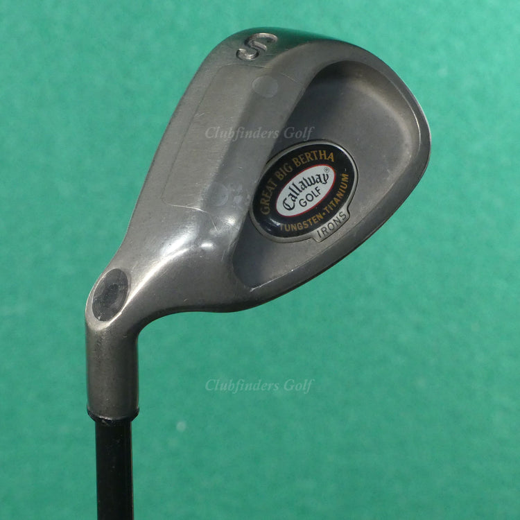 LH Callaway Great Big Bertha Tungsten Titanium SW Sand Wedge Graphite Regular