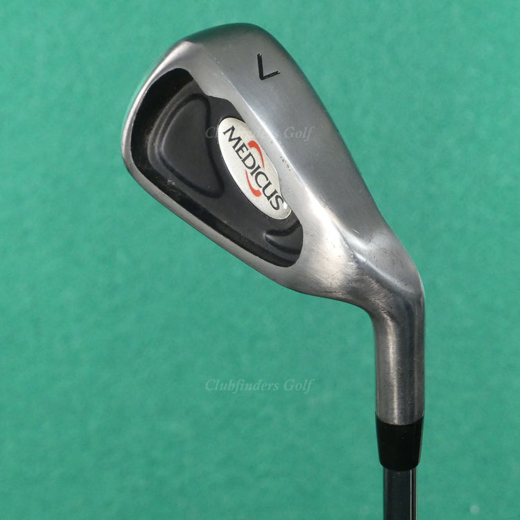 Medicus Dual Hinge Single 7 Iron Golf Swing Trainer Training Aid