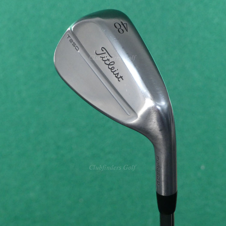 Titleist 2025 T250 48° AW Approach Wedge True Temper AMT Black G2 Steel Stiff