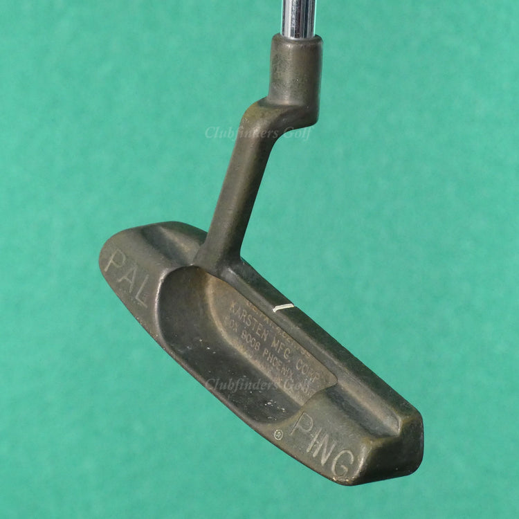 Ping Pal Manganese Bronze 85020 Plumbers-Neck 35" Putter Karsten w/ Super Stroke