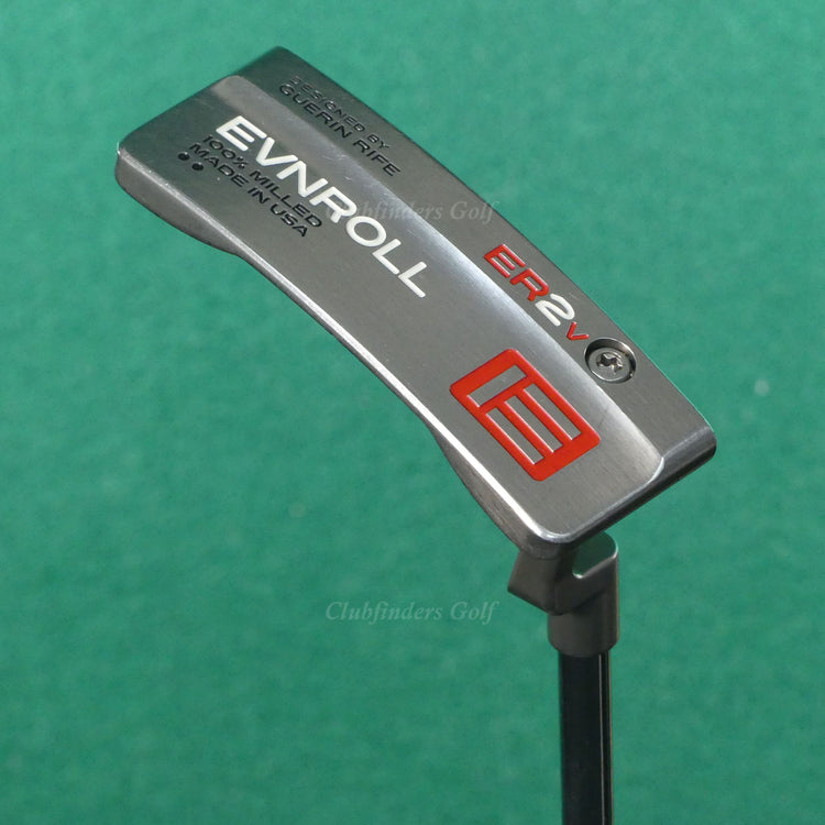 Guerin Rife EVNROLL ER2v Plumbers-Neck 34" Putter Golf Club w/ Super Stroke