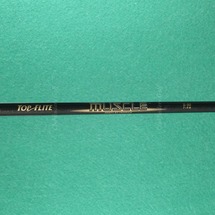 Top Flite Tour Ti PW Pitching Wedge Factory Fenwick Muscle S-90 Graphite Firm