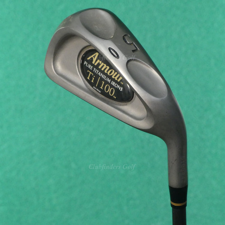 Tommy Armour Ti 100 Single 5 Iron Factory Aldila Graphite Regular
